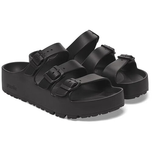 Birkenstock Natikače Florida III Flex Platform EVA za žene, boja: crna, s platformom, 1029738 Slike