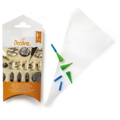 Decora set za dekorisanje torti 10 kesa i 10 alata Cene