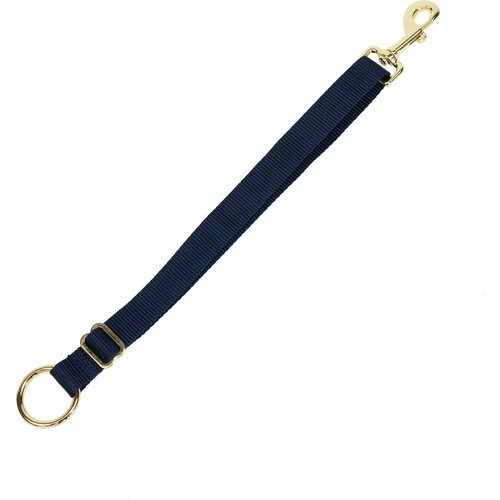 Kentucky Horsewear Najlonski nosilec Hook &amp;amp; Ring, dolg - navy Slike