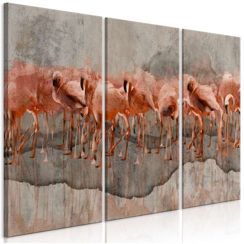  Slika - Flamingo Lake (3 Parts) 90x60 Slike