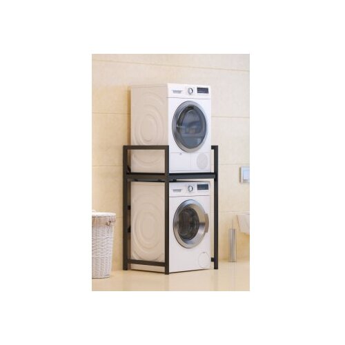 Hanah home C7 - black black washing machine cabinet Cene