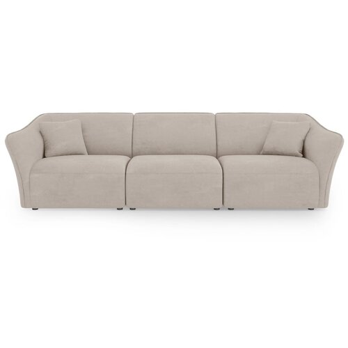 Cosmopolitan Design Bež sedežna garnitura iz tkanine bouclé 292 cm Tokyo – Cene