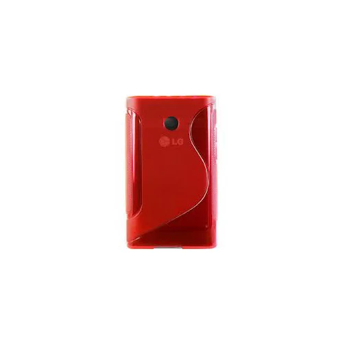  S silikonski ovitek LG E460 L5 II rdeč