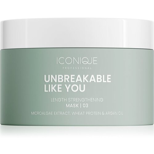 ICONIQUE Professional UNBREAKABLE LIKE YOU Length Strengthening maska za krepitev dolžin las 200 ml Slike