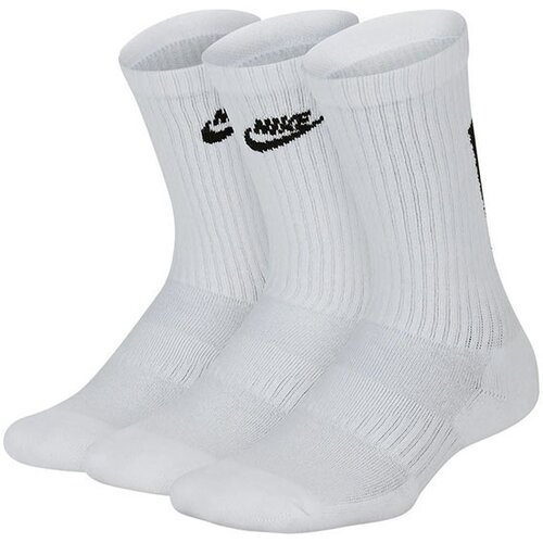 Nike dečije čarape Y NK EVERYDAY CUSH CREW 3PR - HBR SK0065-100 Slike