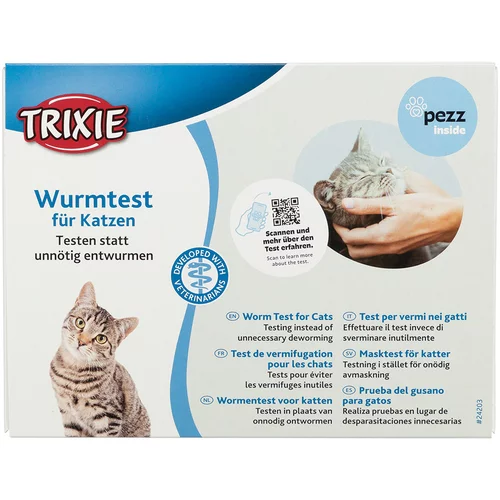 Trixie test za gliste za mačke - 1kos