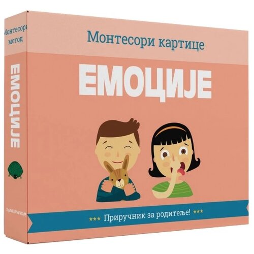 Publik Praktikum kartice za decu Montesori Emocije Slike