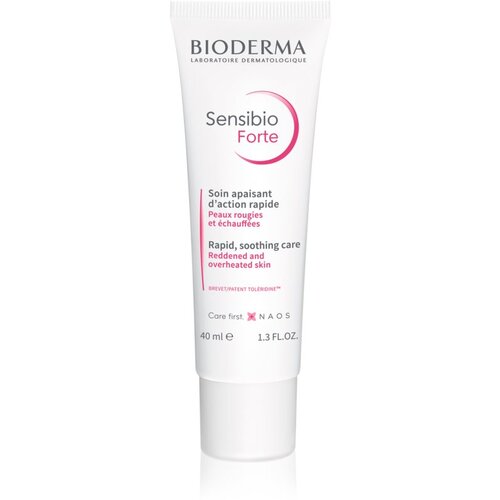 Bioderma sensibio Forte krema za lice za vrlo osjetljivu kožu 40 ml za žene Slike
