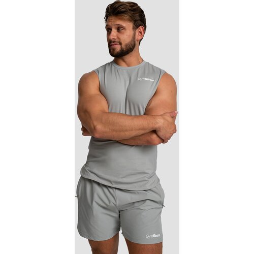 GymBeam Mu&amp;scaron;ka majica bez rukava TRN Grey Slike