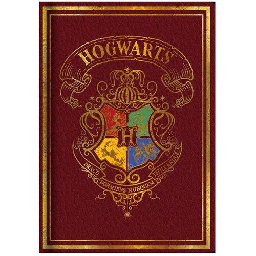 Blue Sky Sveska Harry Potter - Casebound A5 Notebook - Red Colorful Crest Cene