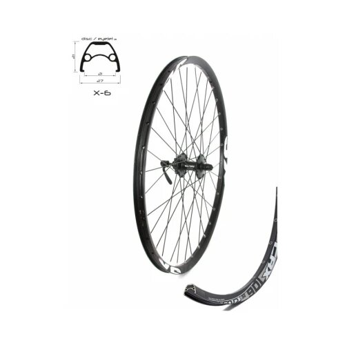 Crosser točak prednji 29/29" X6,sa shimano center lock glavom Cene