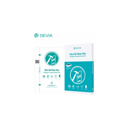 DEVIA Folija Ultra Intelligent 9H Clear Flex Tempered Glass Front Film(0.4mm Cene