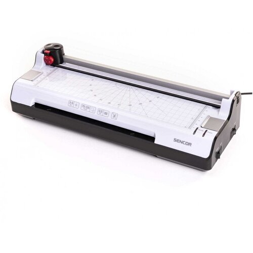 Sencor SLA 230 &amp;ndash; Laminator A4 2 v 1 s rezačem papirja, toplo in hladno laminiranje, 75&amp;ndash;125 &amp;micro;m Slike
