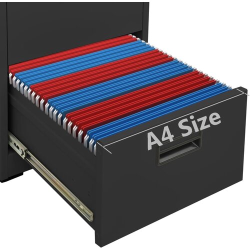  za spise antracit 46 x 62 x 72,5 cm čelični Slike