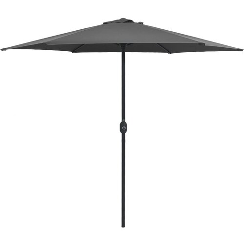 vidaXL Zunanji senčnik z aluminijastim drogom 270x246 cm antraciten Cene