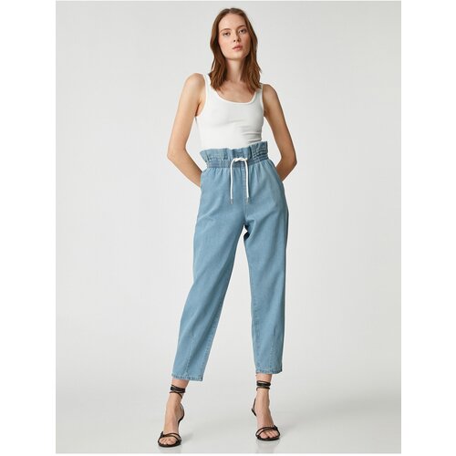 Koton Elastic Waist Jeans Relaxed Cut - Baggy Jean Slike