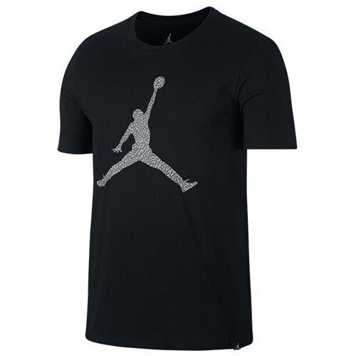 Nike Majice s kratkimi rokavi Air Jordan Sportswear Jumpman Elephant Print Črna Cene
