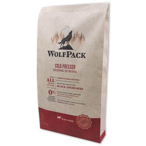 WolfPack hladno stiskana hrana - black angus govedina 12 kg Cene