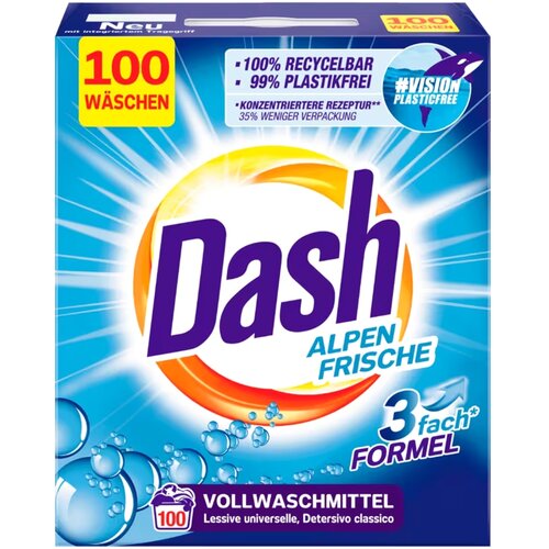 Dash deterdžent za ve&amp;scaron; alpen frische 6kg Slike