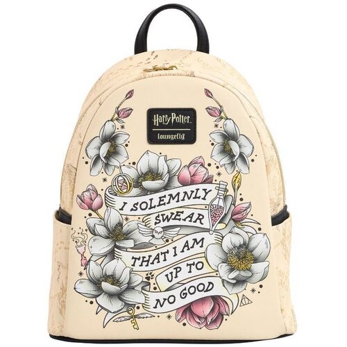 HARRY POTTER Loungefly mini ruksak Tattoo Art 26 cm Slike