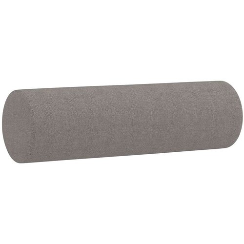  4-dijelni set sofa s jastucima smeđesivi od tkanine Slike