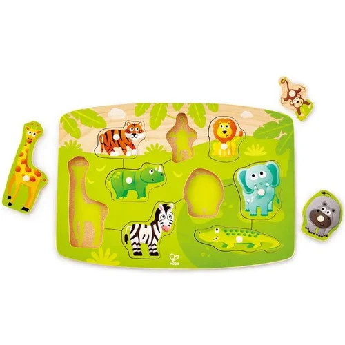 Hape puzzle 6943478018662 jungle