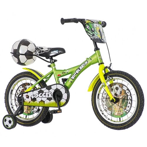 SOCCER dečiji bicikli 16" SOC160 Zeleno crni Cene