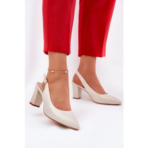 Sergio Leone Comfortable Heels On A Block Heel Slike