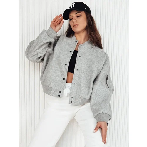 DStreet BONDAI women's bomber jacket grey