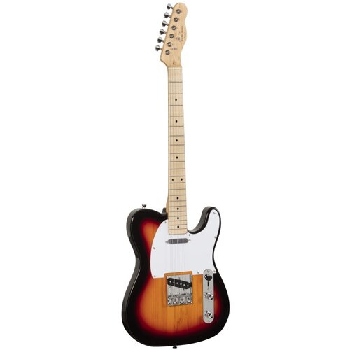 Soundsation Električna gitara Twanger M 3TS, Braon Slike