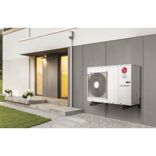 LG toplotna črpalka split R32 IWT z vgrajenim bojlerjem HN0913T.NK0 + HU091MR.U44 (9kW) - Slike