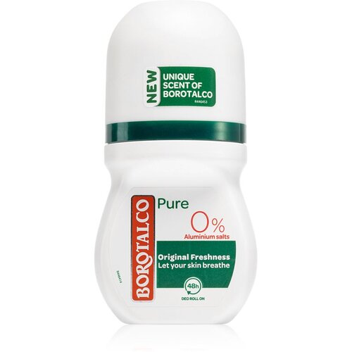 Borotalco Pure Original deodorant roll-on brez aluminijevih soli 50 ml Cene