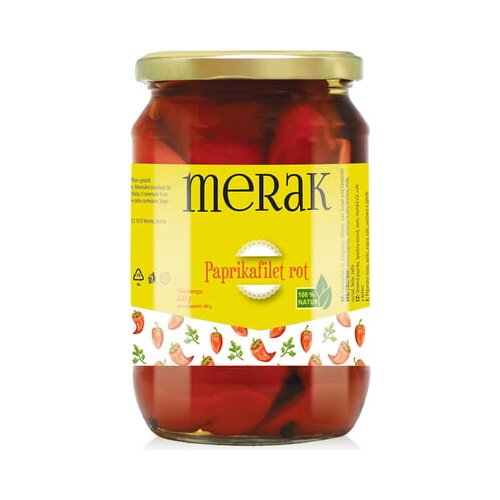 Merak File rdeče paprike Cene