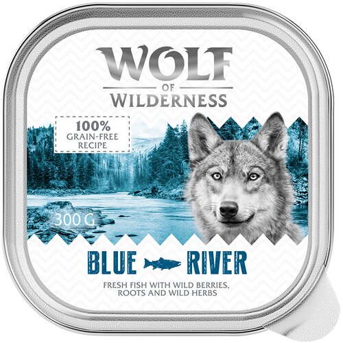 Wolf of Wilderness Adult - Single Protein 6 / 24 x 300 g zdjelice - 6 x 300 g: Blue River - riba Cijene