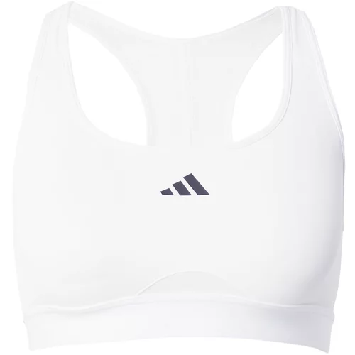 Adidas Sportski grudnjak 'Powerreact' crna / bijela