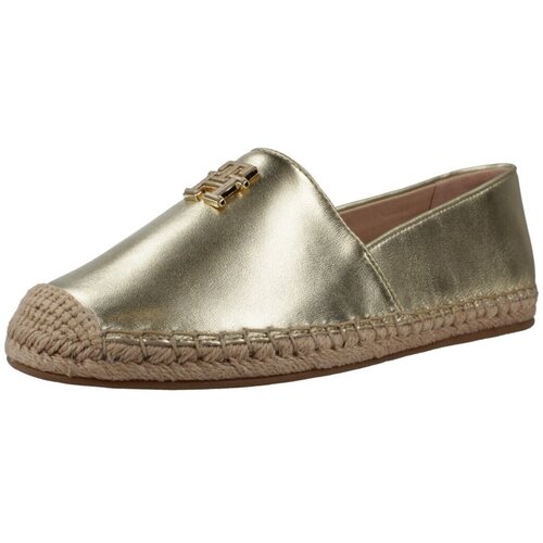 Tommy Hilfiger Espadrile Sandalias Mujer Modèle Th Logo Pozlačena Cene
