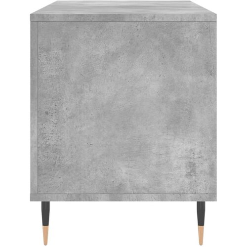 vidaXL Omarica za gramofonske plo&scaron;če betonsko siva 100x38x48 cm les Cene