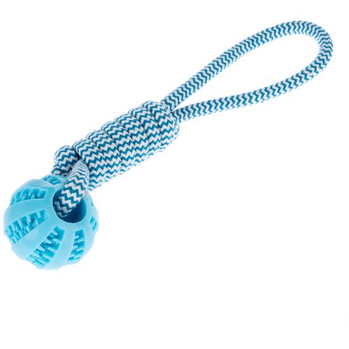 TIAKI uže s lopticom od TPR-a - D 34 x &amp;Oslash; 6,5 cm Slike