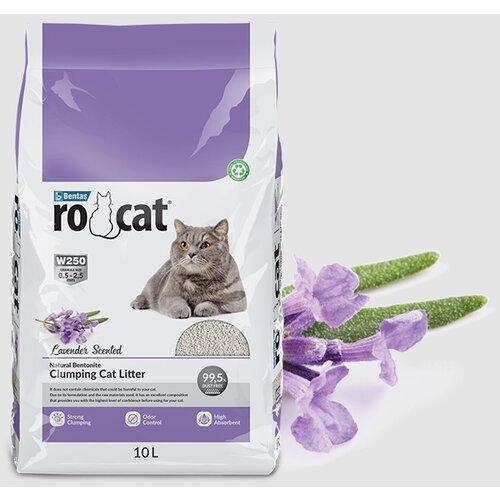  RoCat grudvajući posip za mačke - Lavanda 5l Cene