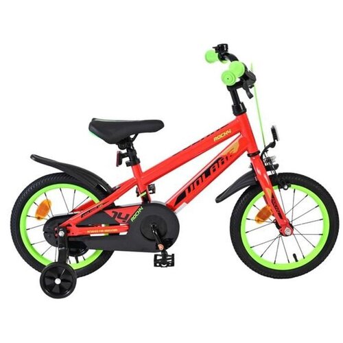 Volare dječji bicikl Rocky 14&Prime; crvene boje Cijene