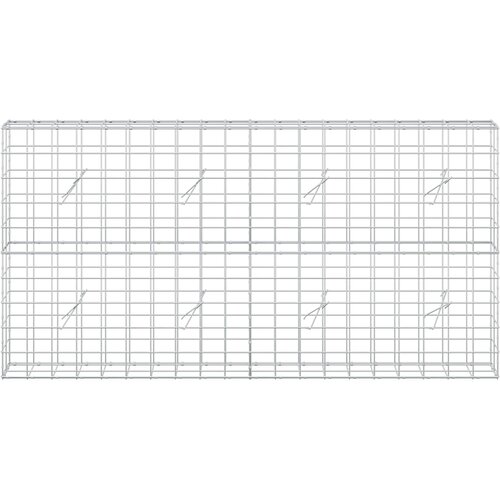  Gabion s žicom debljine 5 mm i mrežom 10x10 cm 200x20x100 cm Slike