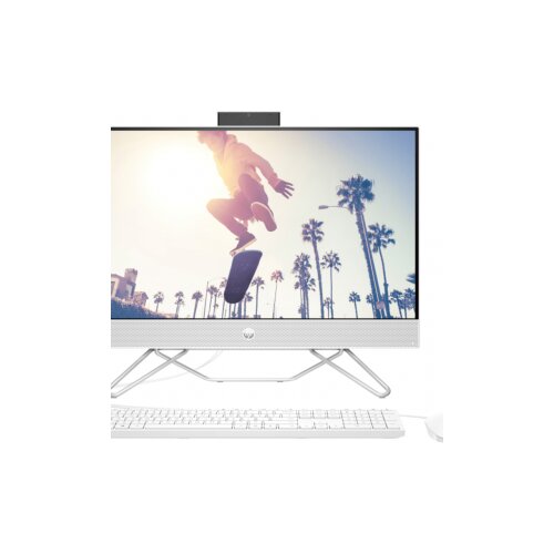 HP 24-cb1048ny All-in-One PC23,8&amp;Prime; Touch,1235U,8GB(1x8GB),512GB,FreeDOS, Bijeli, periferija Slike