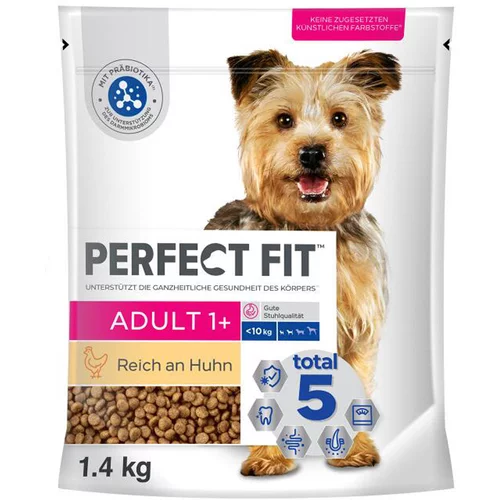 PerfectFIT Adult pes (<10kg) - Varčno pakiranje: 5 x 1,4 kg