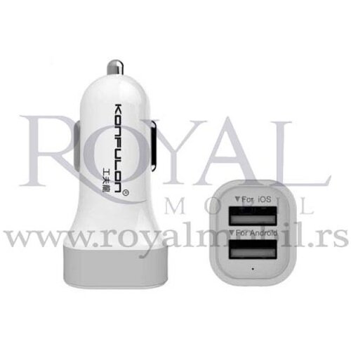  Auto punjac C17 2xUSB 2.1A Micro belI sa sivim Cene