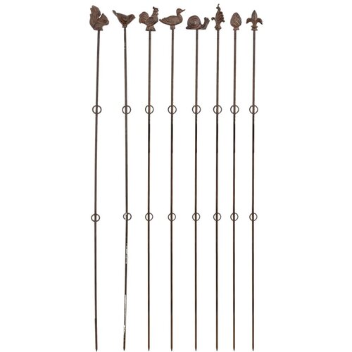 Esschert Design Metalni stalak za bilje 8 kom – Cene