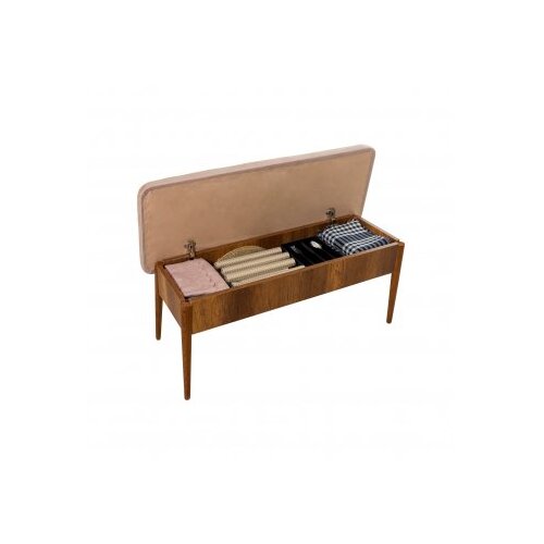 Hanah home Vina Trpezarijski set, smeđa-krem boja Slike