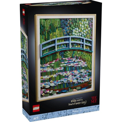 Lego Art Claude Monet Most čez ribnik z lokvanji &scaron;tevilka 31220 Cene