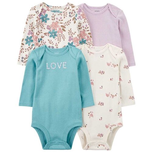 Carter's bodi za bebe devojčice - set od 4 kom. CTS-1S172610 Cene