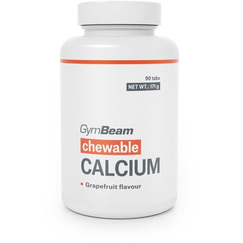 GymBeam chewable calcium tablets grejpfrut Slike