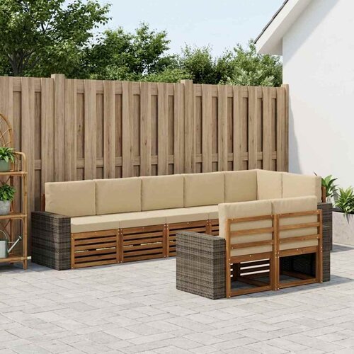  Set vanjskih sofa 8 kom. Poliester Cijene